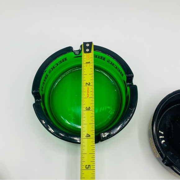 Vintage Lot of 4 Ashtrays Becks Beer Sapporo Golden Nugget & Jerry’s Nugget - Picture 13 of 16